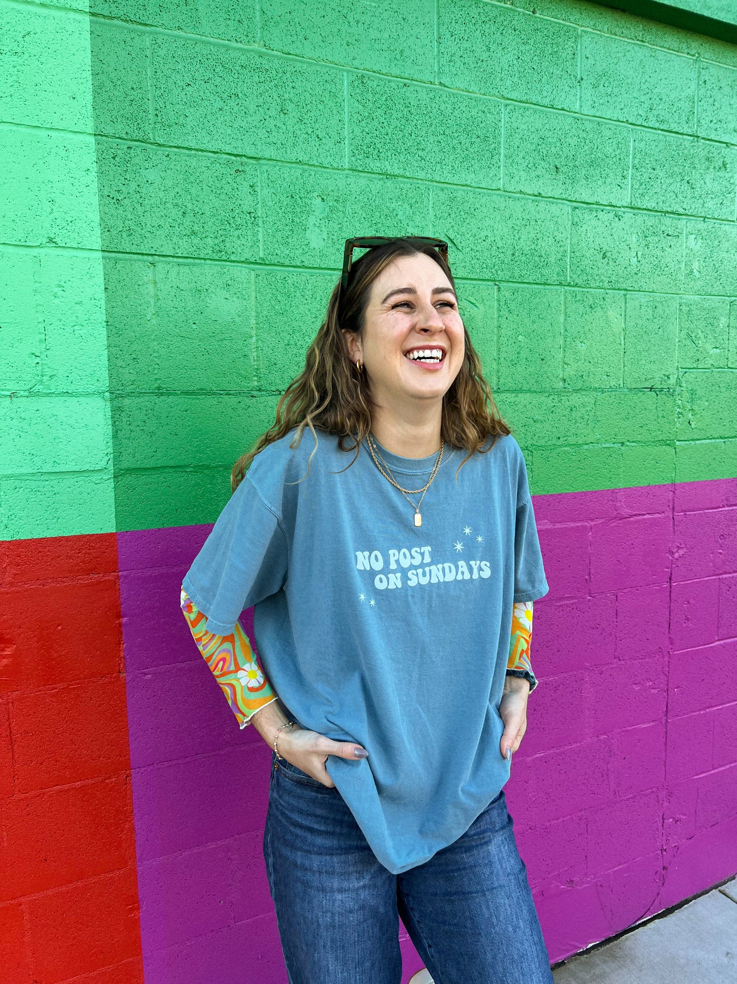 no post on sundays tee