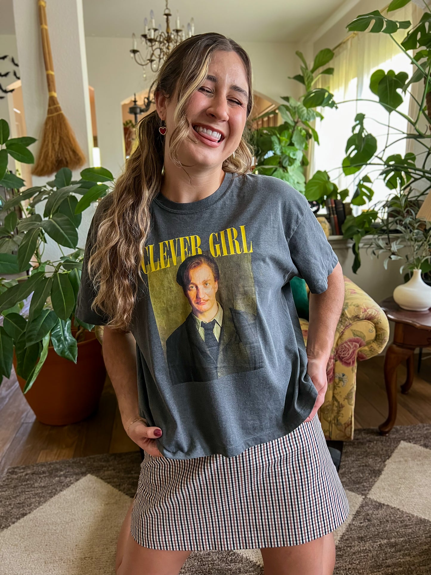 clever girl remus boxy tee