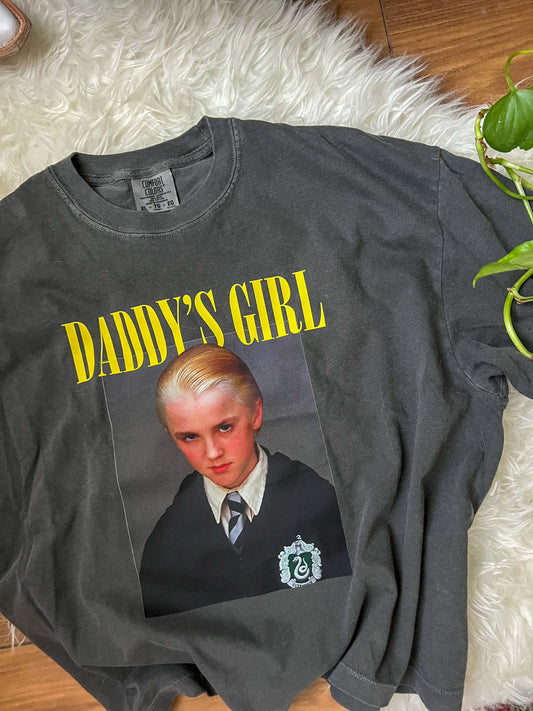 daddy's girl draco boxy tee