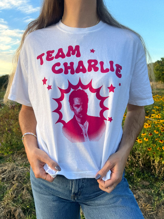 team charlie boxy tee