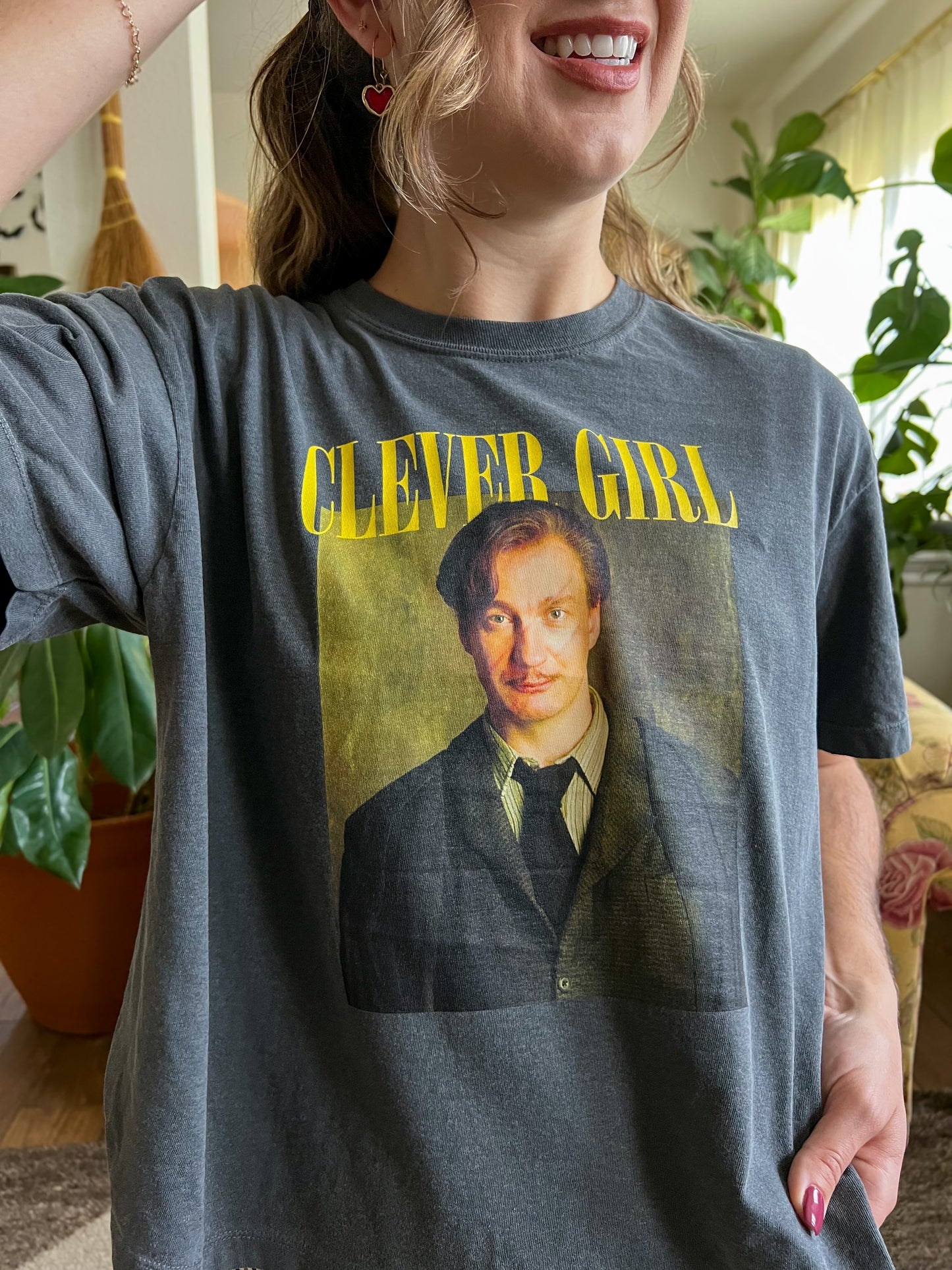 clever girl remus boxy tee