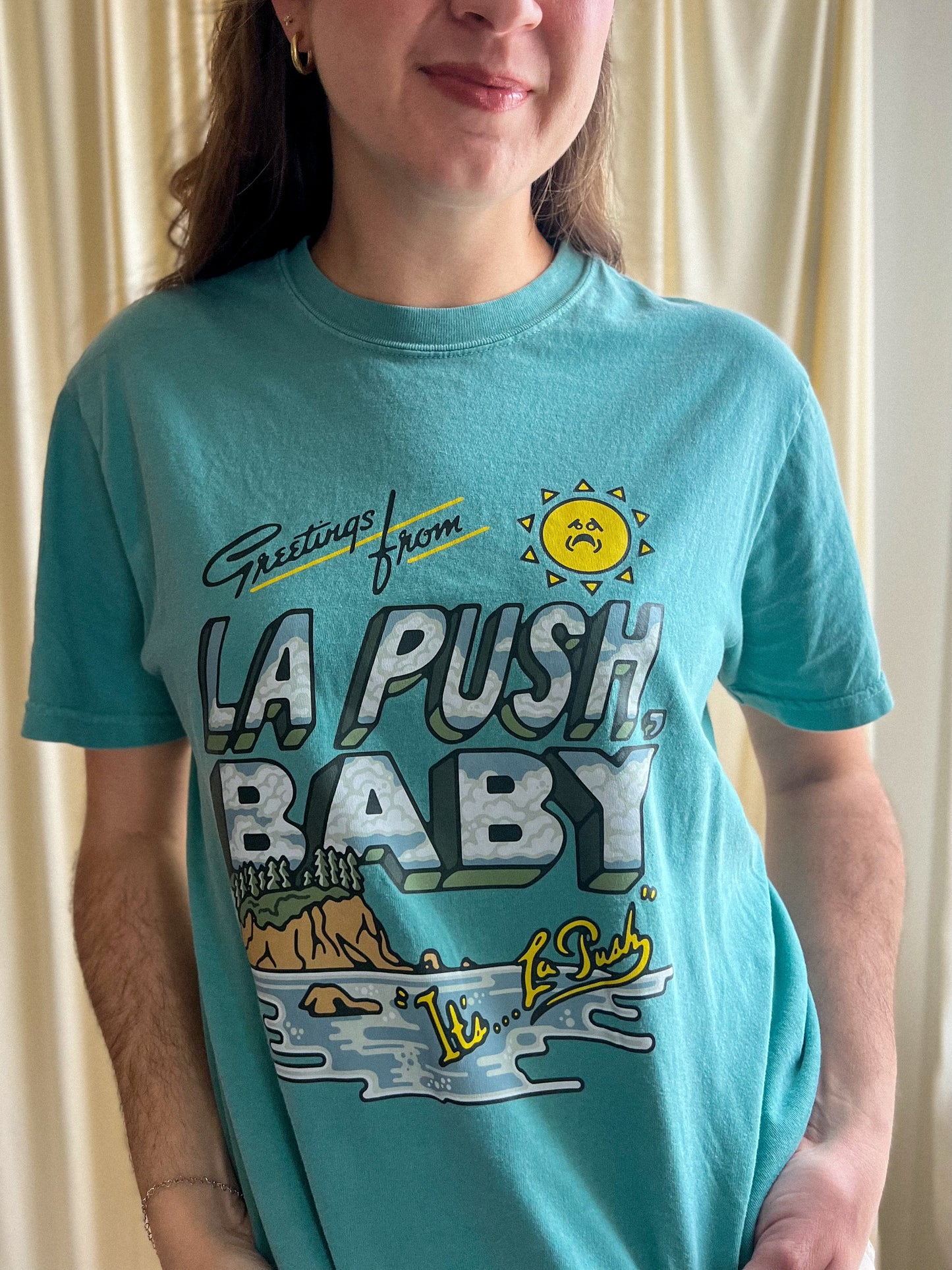 greetings from la push tee