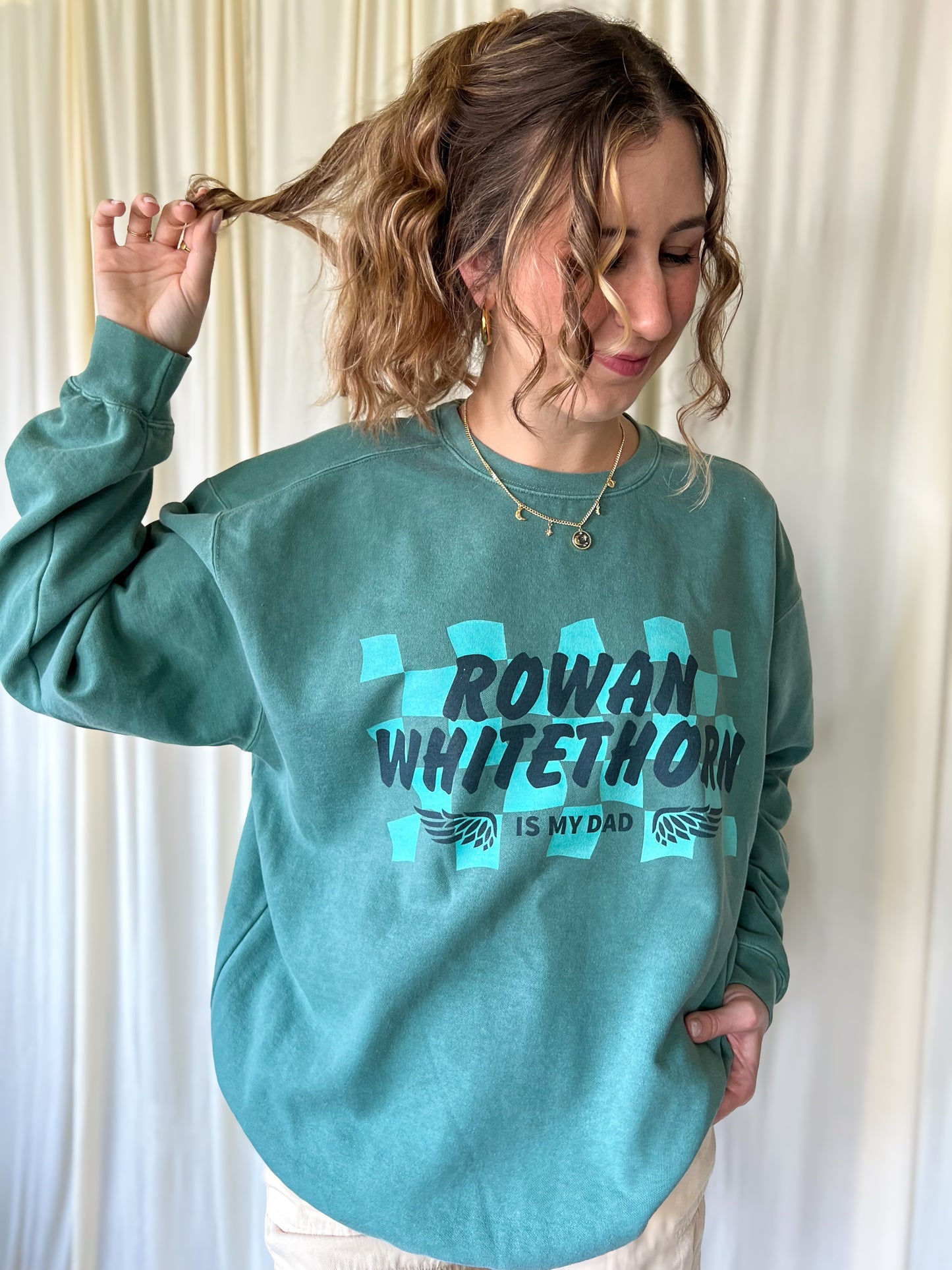 rowan whitethorn dad sweatshirt