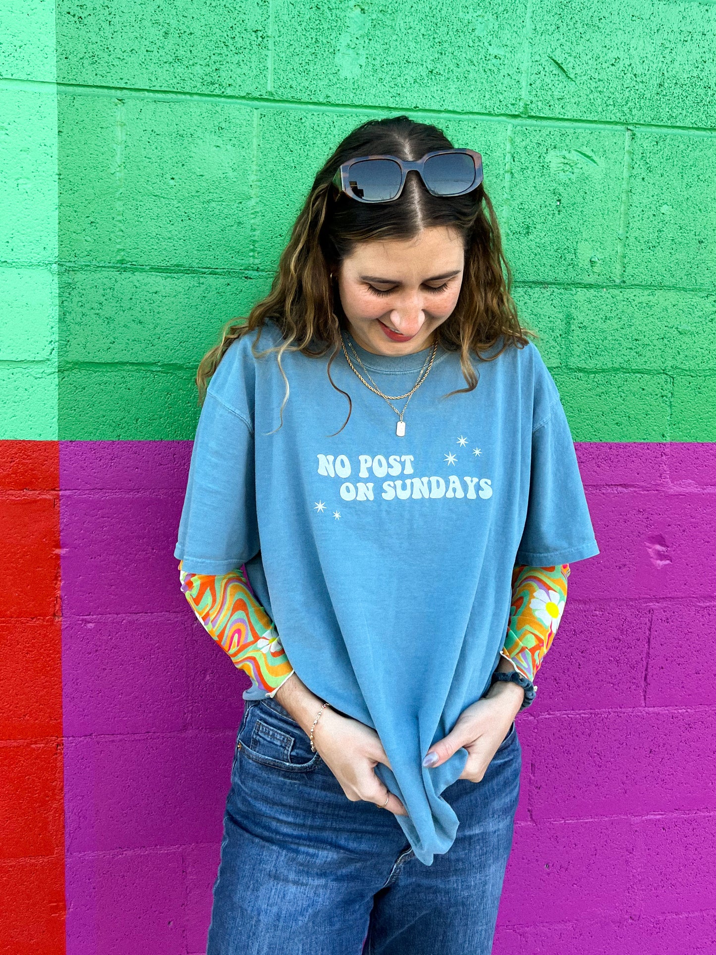 no post on sundays tee