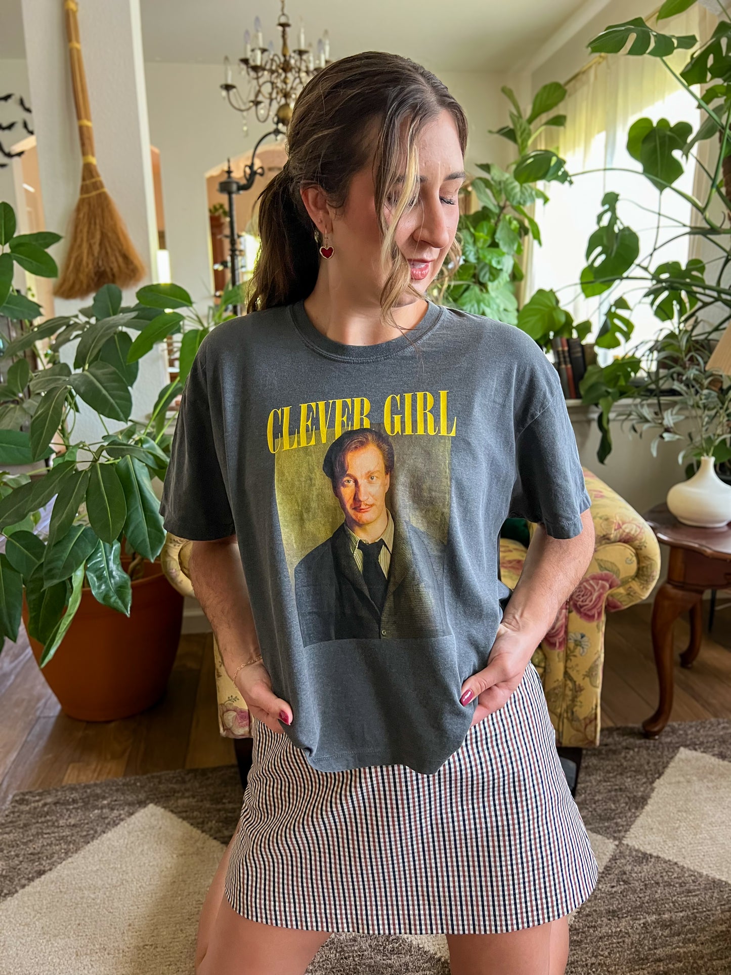 clever girl remus boxy tee