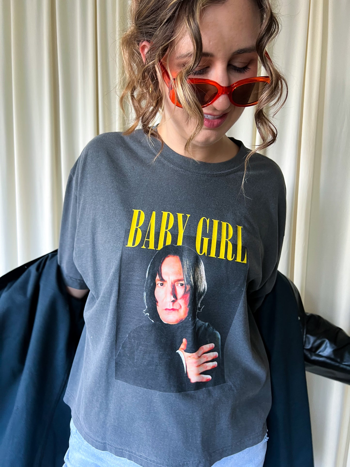 baby girl sev boxy tee