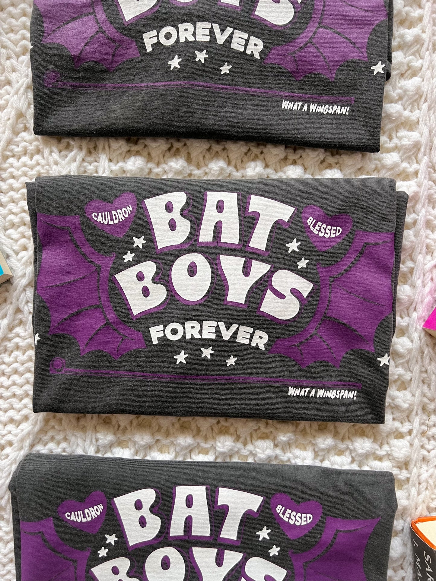 bat boys forever boxy tee