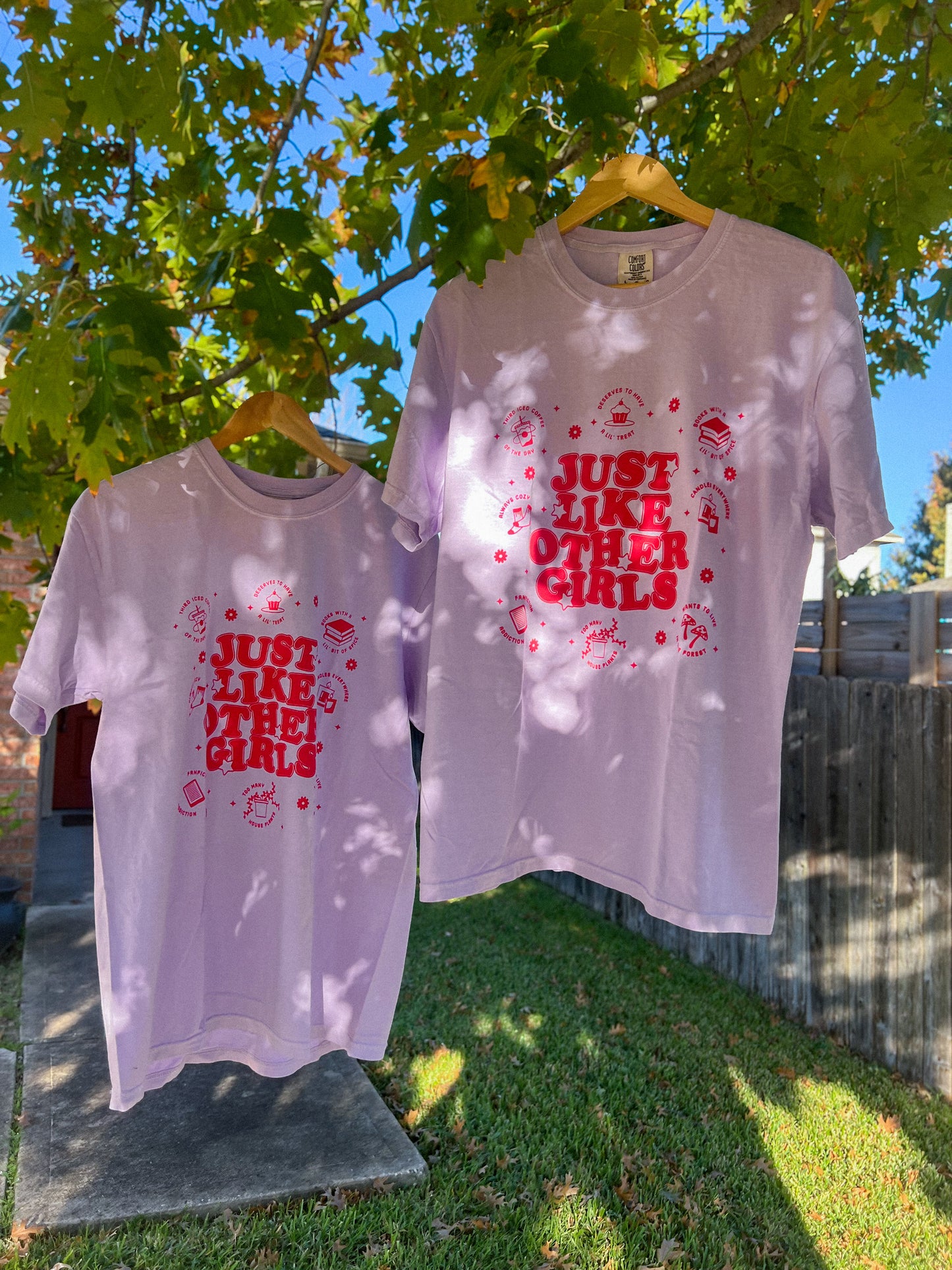 just like other girls tee