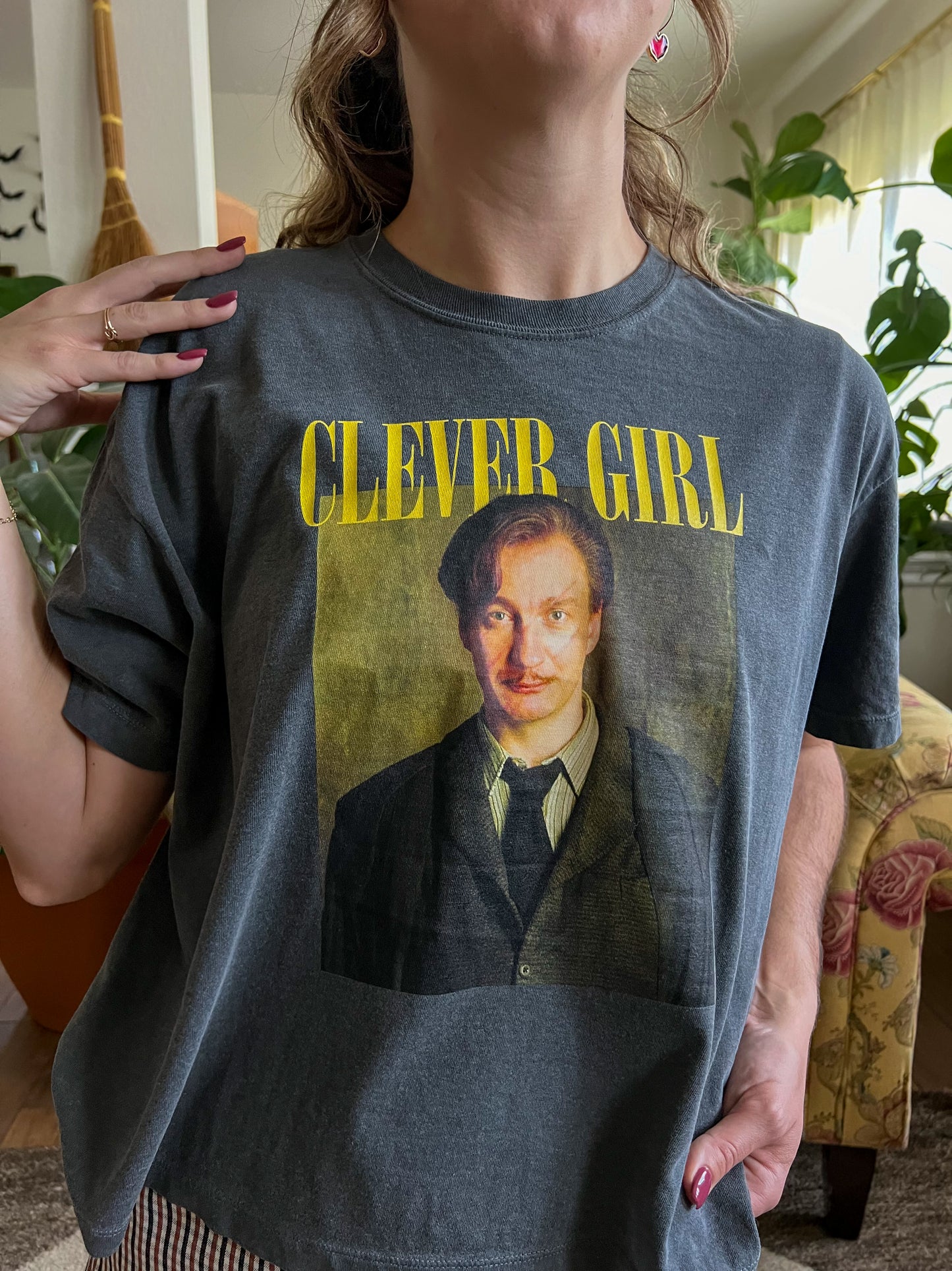clever girl remus boxy tee