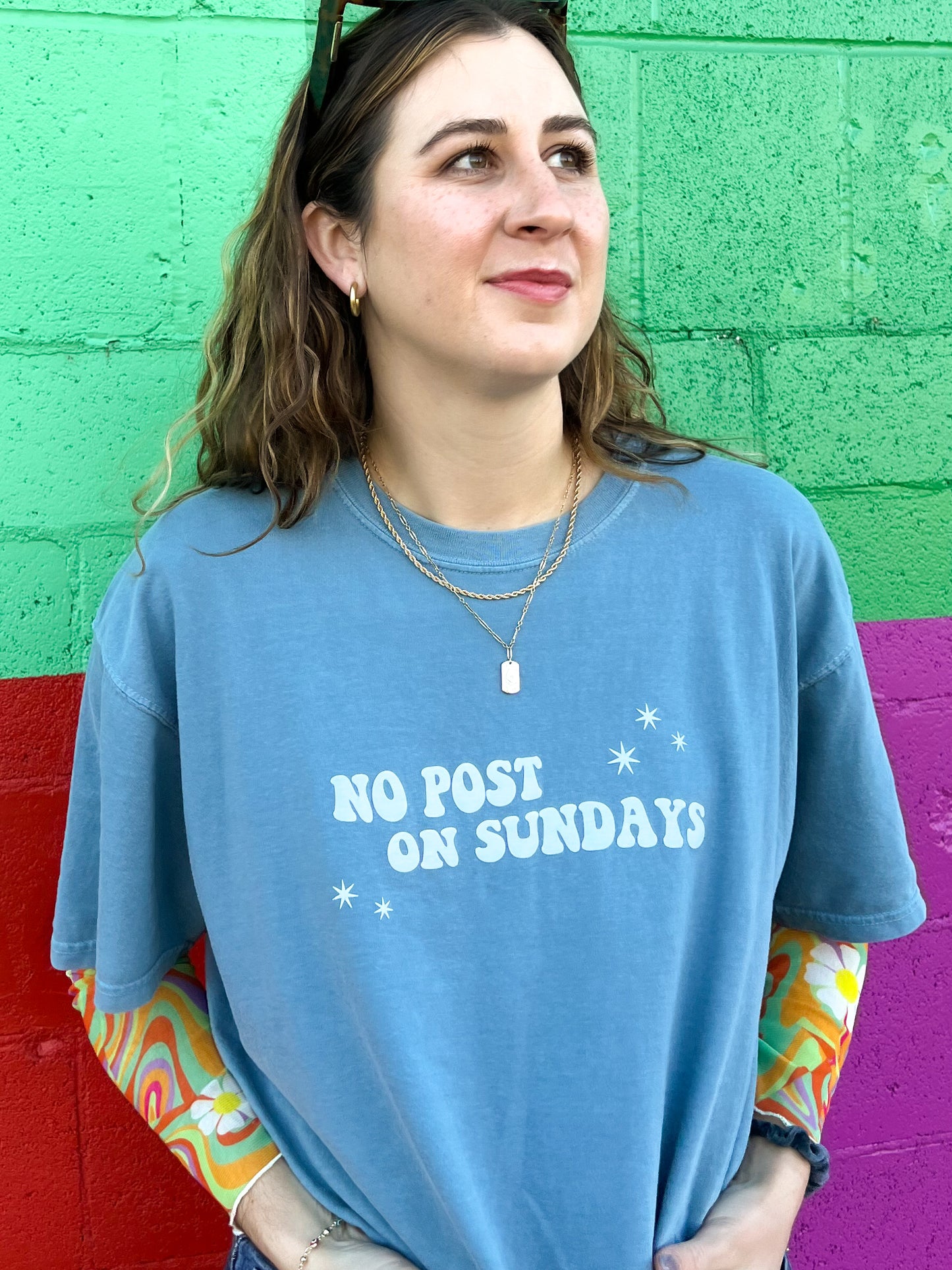 no post on sundays tee