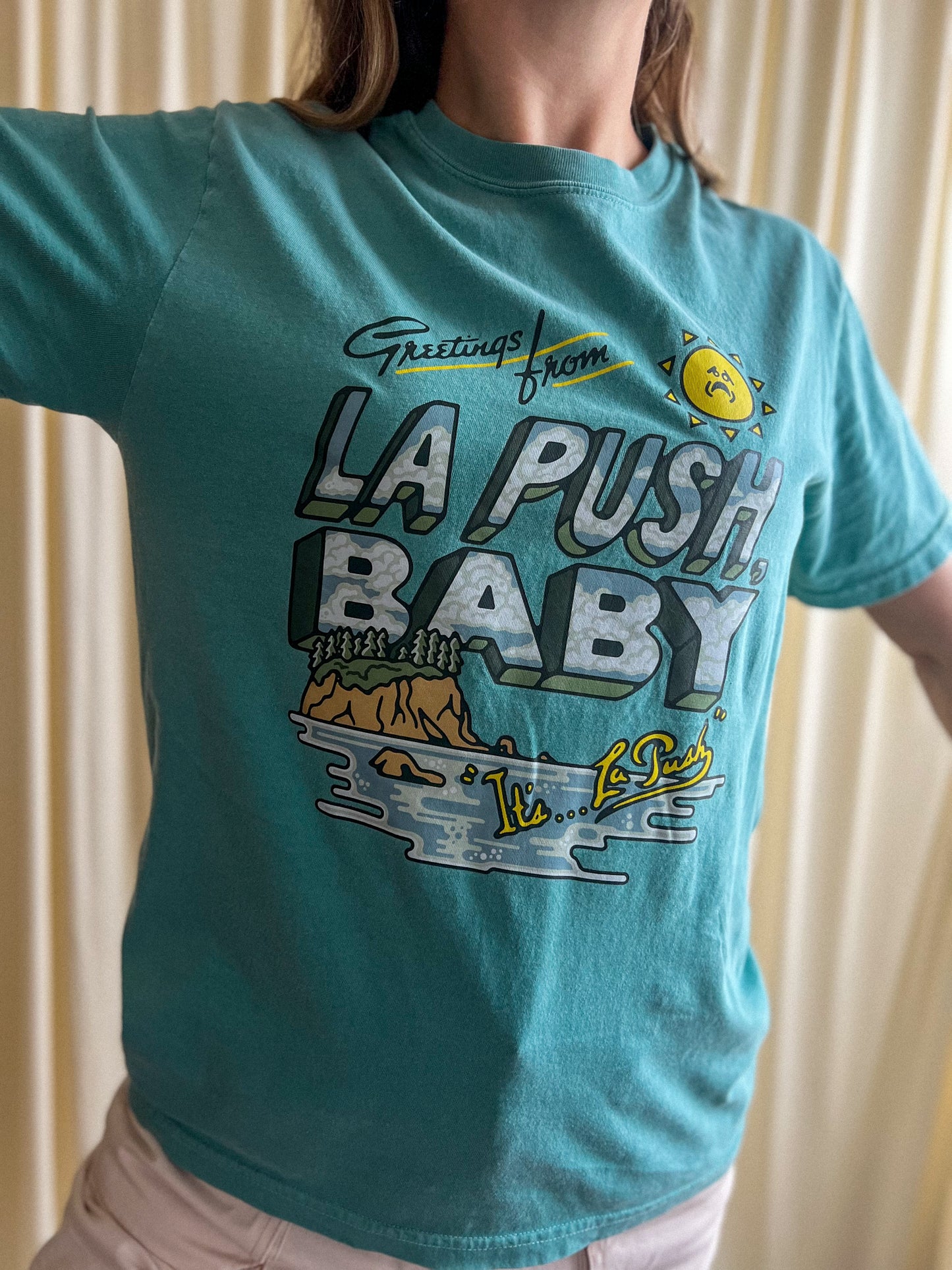 greetings from la push tee