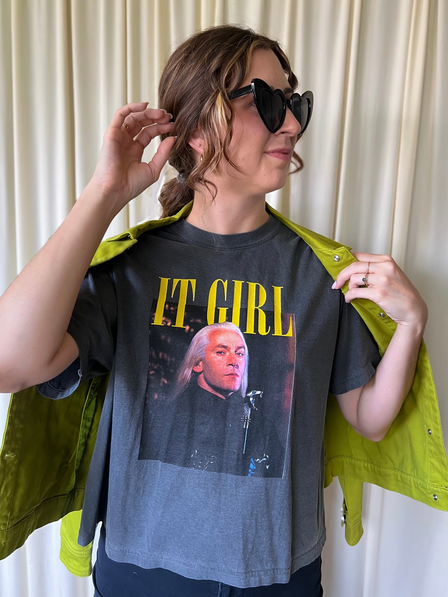 it girl lucius boxy tee