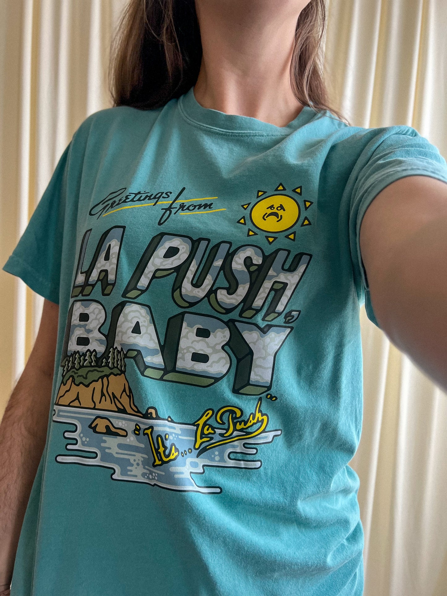 greetings from la push tee