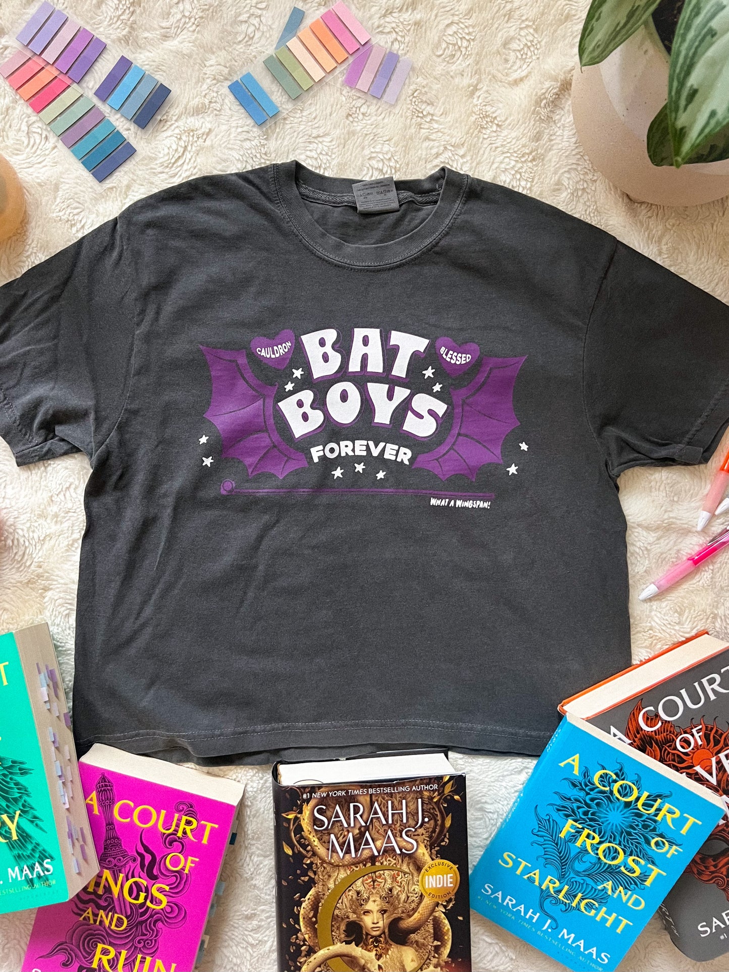 bat boys forever boxy tee
