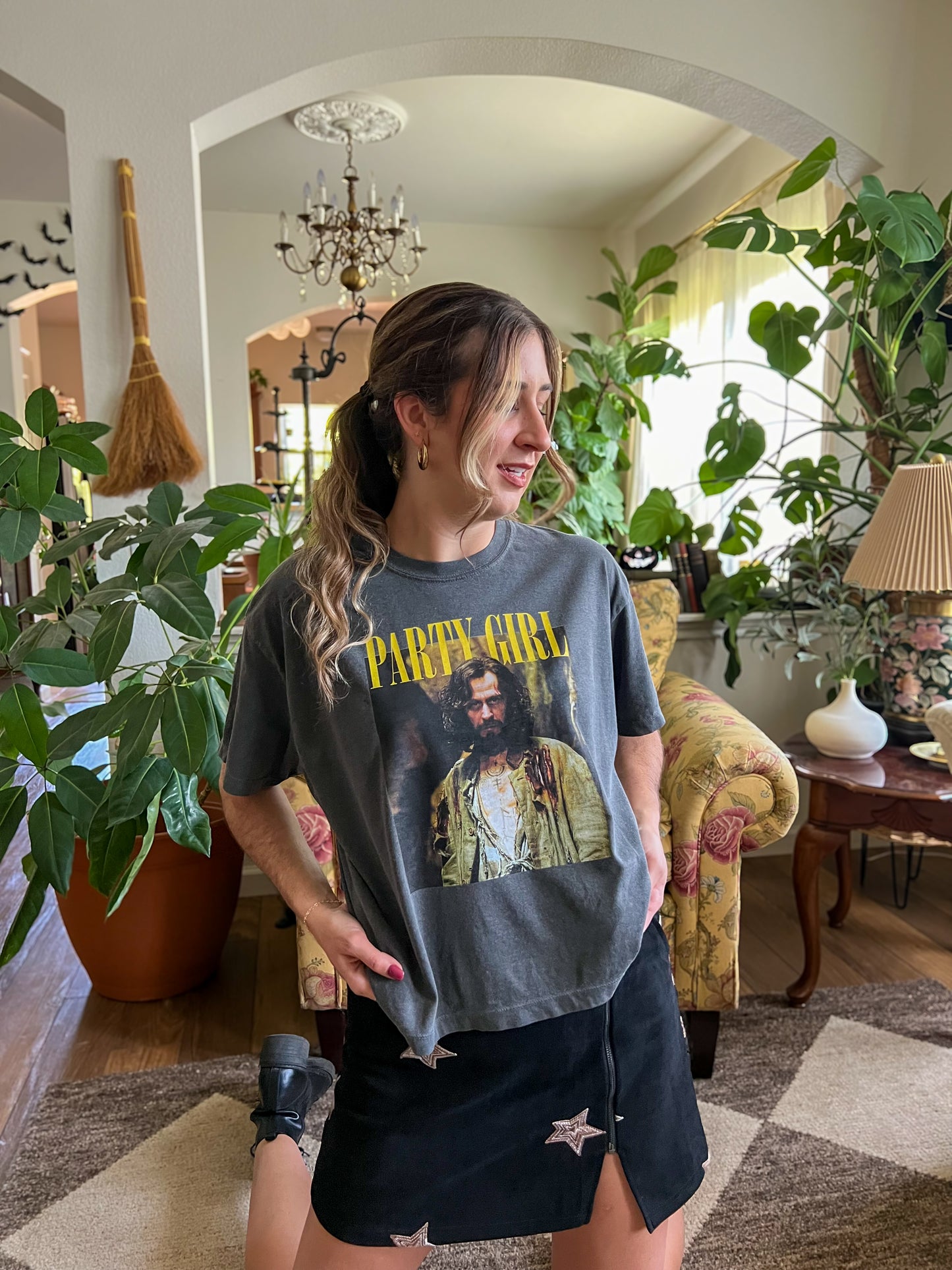 party girl sirius boxy tee
