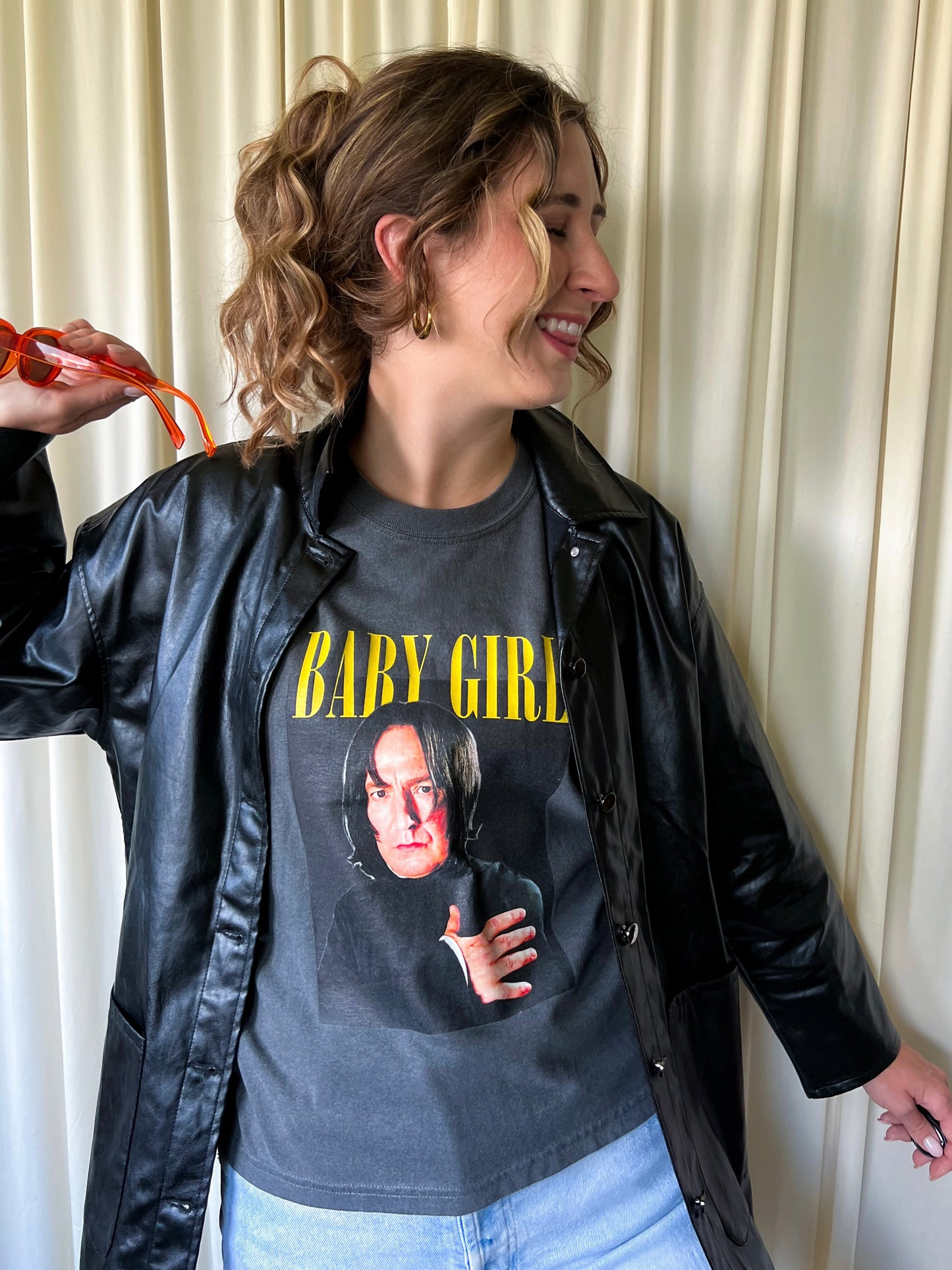 baby girl sev boxy tee