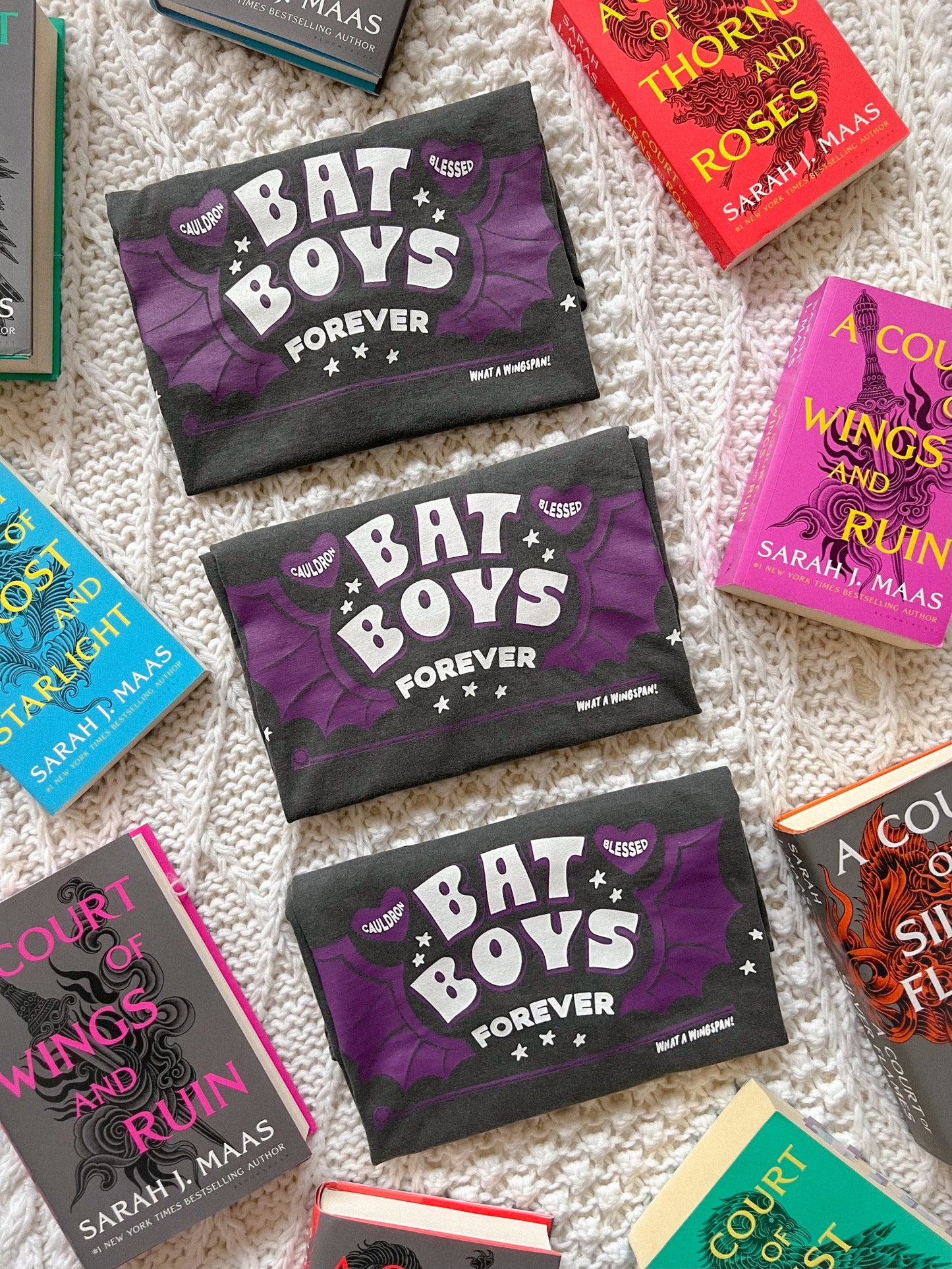 bat boys forever boxy tee