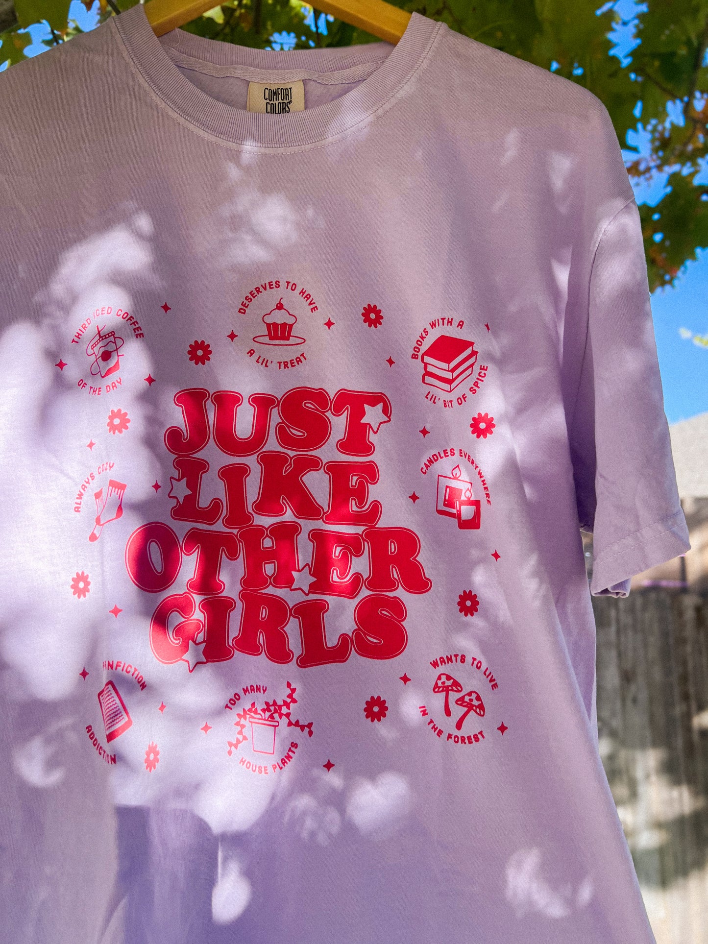just like other girls tee