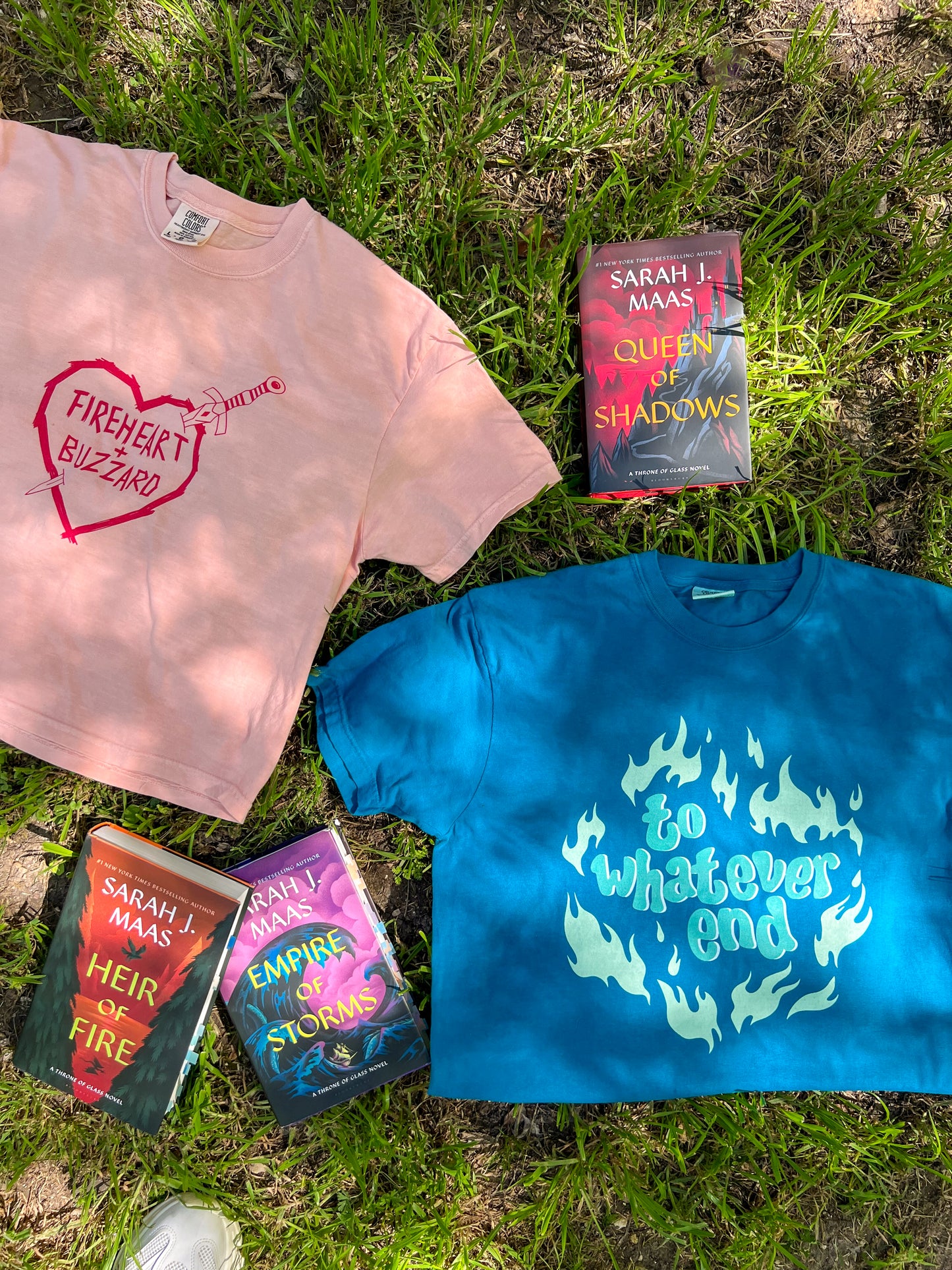 fireheart + buzzard boxy tee