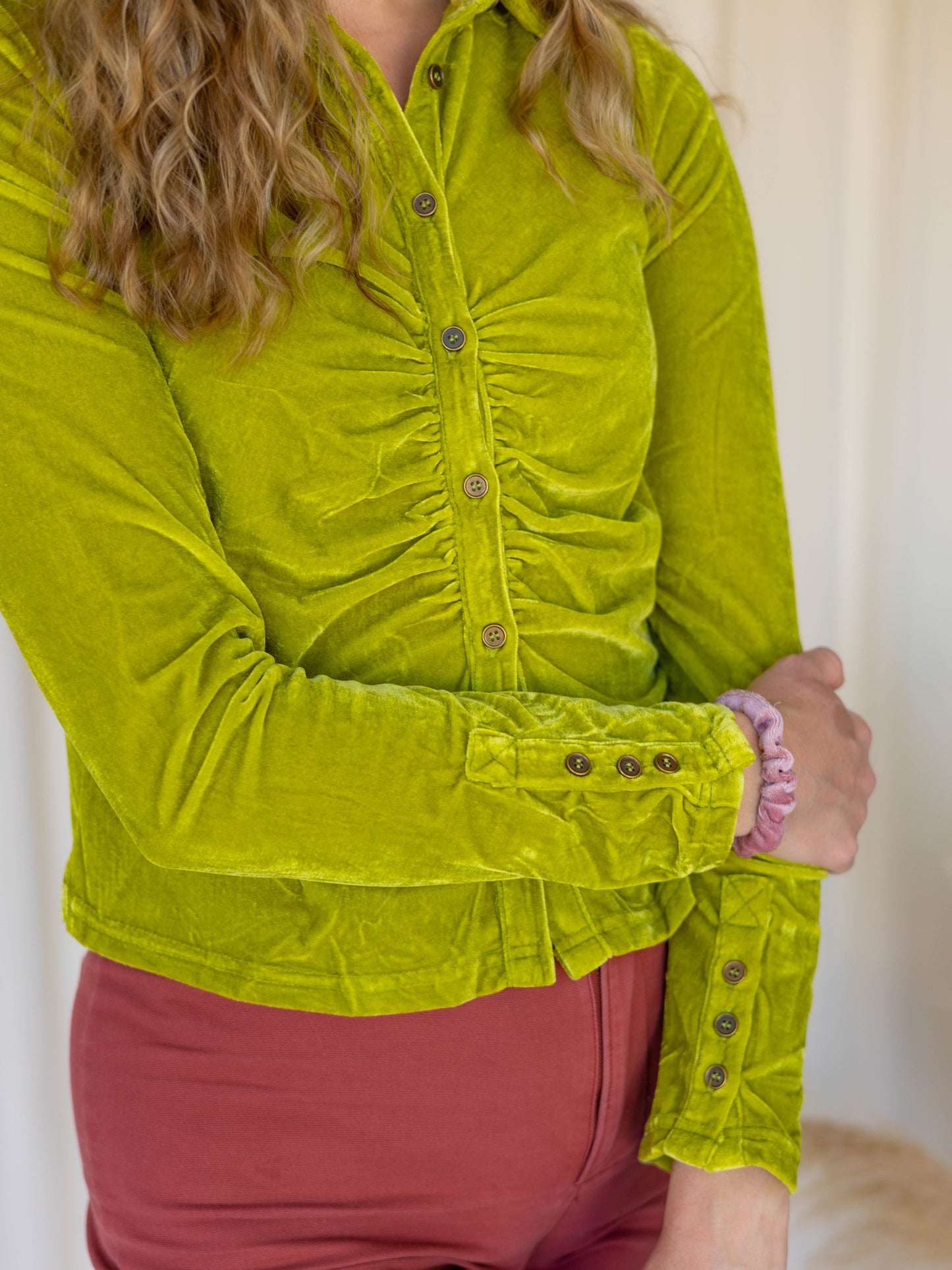 Thesan's Lover Top in Lime - FINAL SALE!
