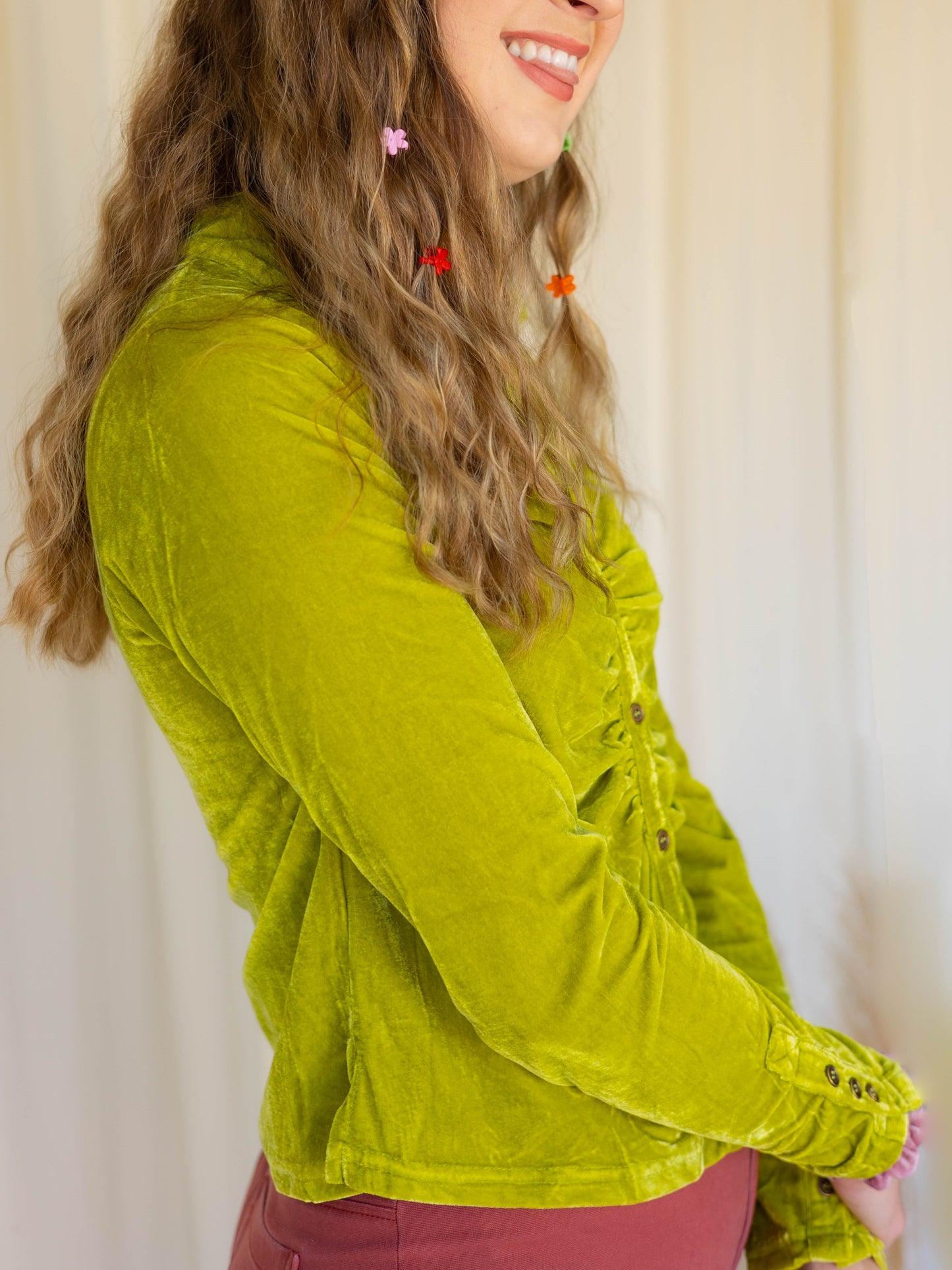 Thesan's Lover Top in Lime - FINAL SALE!